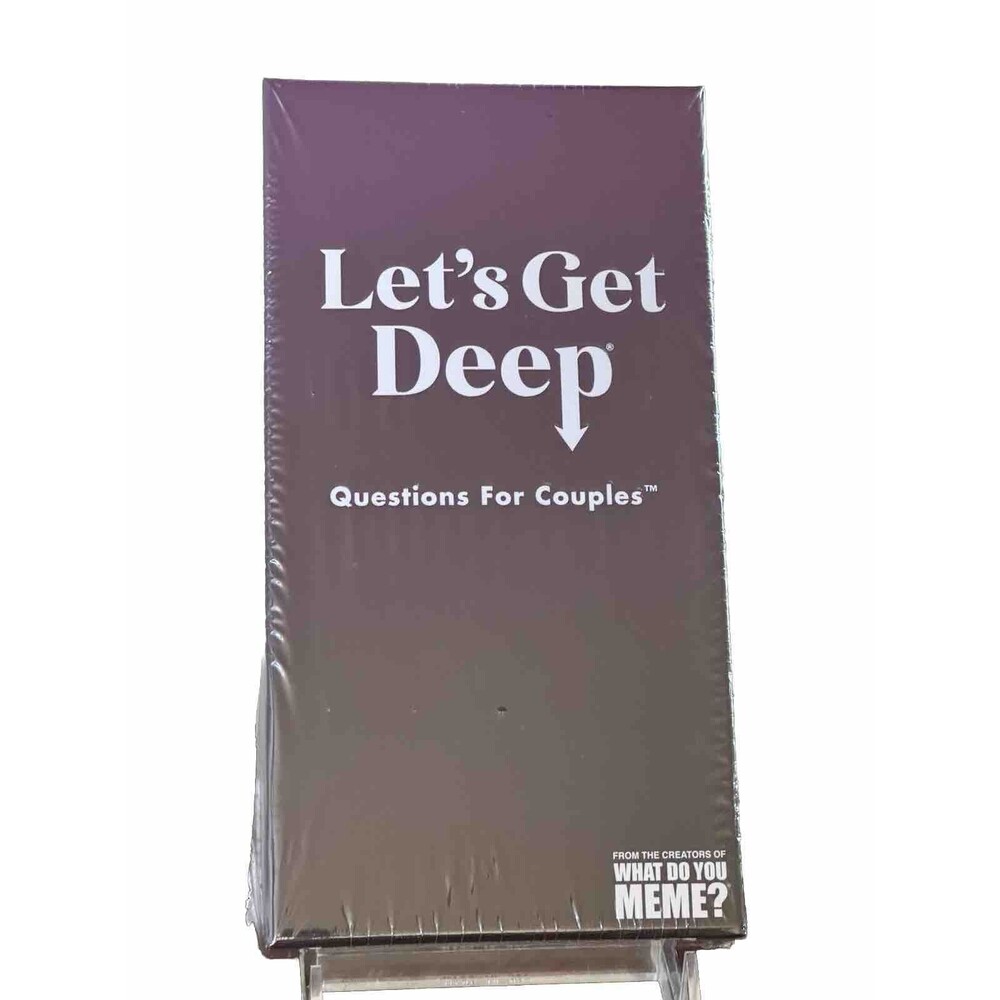 What Do You Meme Let’s Get Deep Questions For Couples Card Game